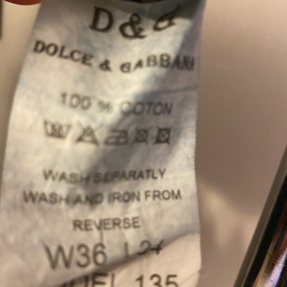 Dolce and Gabbana Unisex Jeans SALE - Picture 6 of 6